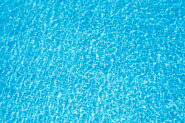 Image showing Clean water in pool