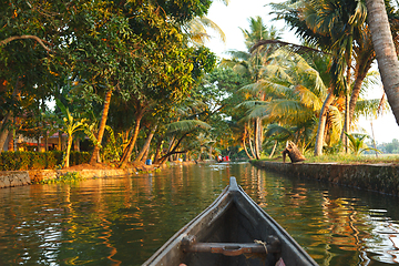 Image showing Canoeing