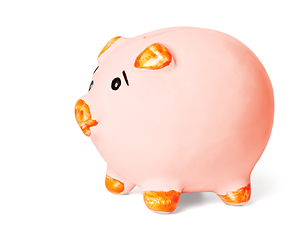 Image showing Piggy bank isolated