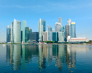 Image showing Singapore skyline