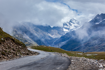 Image showing Road in Himalayas