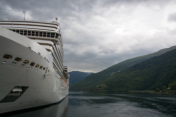 Image showing Naeroyfjord, Sogn og Fjordane, Norway