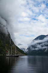 Image showing Gudvangen, Sogn og Fjordane, Norway