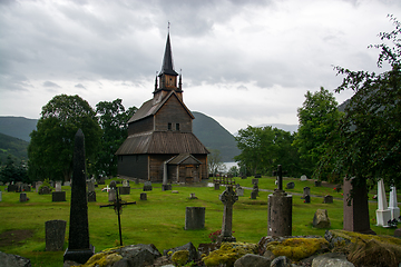 Image showing Kaupanger Stave Church, Sogn og Fjordane, Norway