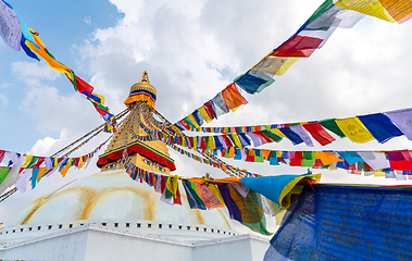 Image showing Boudhanath Stupa in Kathmandu, Nepal