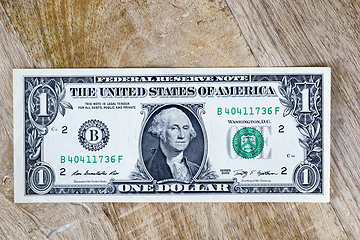 Image showing one american dollar