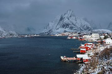 Image showing Reine fishing village, Norway