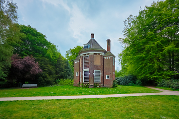 Image showing 17th century tea house theeuis in Park Arendsdorp, The Hague, Netherlands