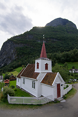 Image showing Undredal Stave Church, Sogn og Fjordane, Norway