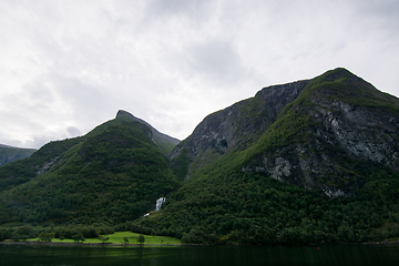 Image showing Naeroyfjord, Sogn og Fjordane, Norway