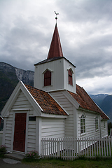 Image showing Undredal Stave Church, Sogn og Fjordane, Norway