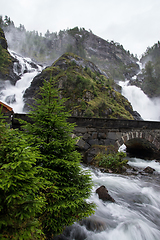 Image showing Lotefossen, Hordaland, Norway