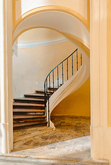 Image showing Spiral stairs like snail, Kutna Hora, Czech Republic