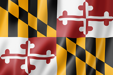 Image showing Maryland flag, USA