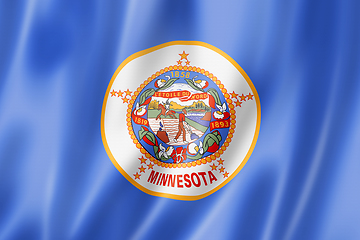 Image showing Minnesota flag, USA