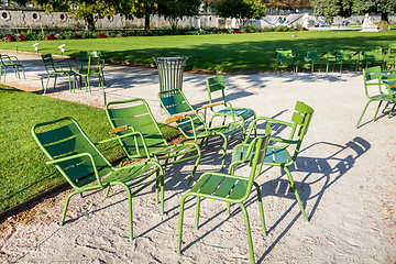 Image showing Tuileries Garden, Paris, France