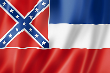 Image showing Mississippi flag, USA