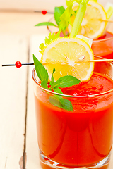 Image showing fresh tomato juice