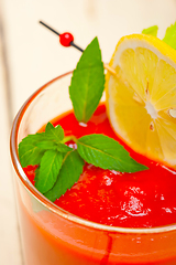 Image showing fresh tomato juice