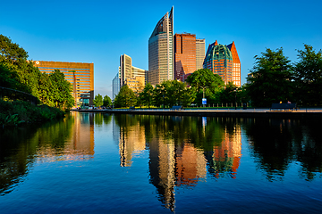 Image showing Skyscrapers in The Hague, Netherlands