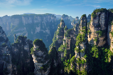 Image showing Zhangjiajie mountains, China