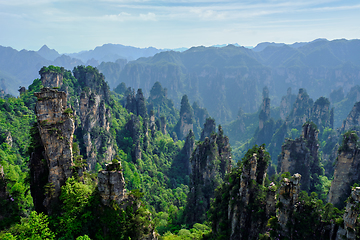 Image showing Zhangjiajie mountains, China