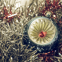 Image showing Vintage looking Christmas decoration