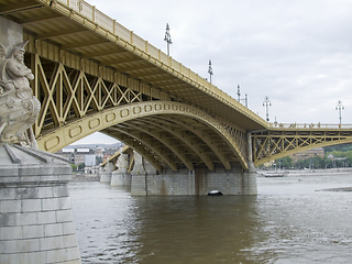 Image showing Margaret Bridge in Budapest