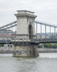 Image showing Chain Bridge in Budapest