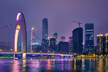 Image showing Guangzhou skyline. Guangzhou, China