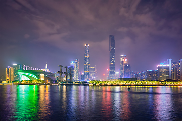 Image showing Guangzhou skyline. Guangzhou, China