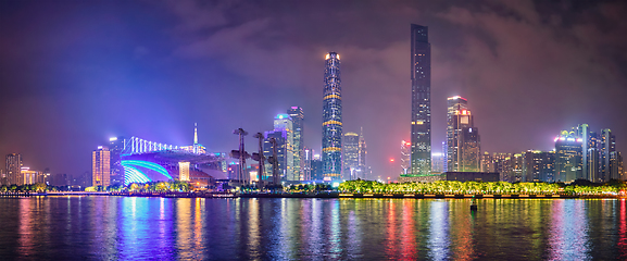 Image showing Guangzhou skyline. Guangzhou, China