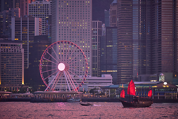 Image showing Hong Kong skyline. Hong Kong, China