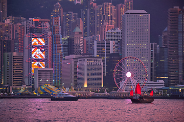 Image showing Hong Kong skyline. Hong Kong, China