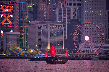 Image showing Hong Kong skyline. Hong Kong, China