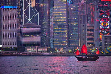 Image showing Hong Kong skyline. Hong Kong, China