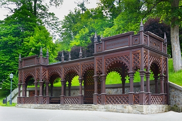 Image showing Wooden construction in Szczawnica, Poland