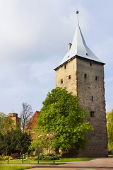 Image showing Old watchtower in Zary