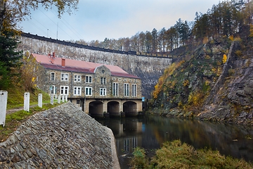 Image showing Dam and hydroelectric power plant