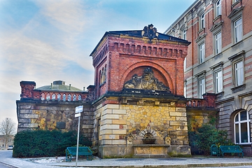 Image showing Antique lion in Zittau Germany