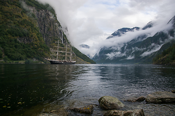 Image showing Gudvangen, Sogn og Fjordane, Norway