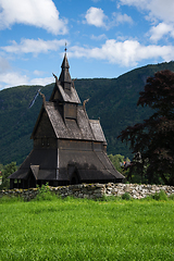 Image showing Hopperstad Stave Church, Sogn og Fjordane, Norway