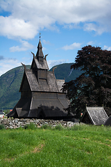 Image showing Hopperstad Stave Church, Sogn og Fjordane, Norway