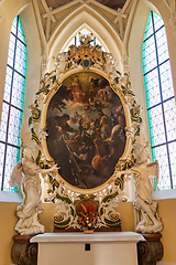 Image showing Cathedral interior Kutna Hora. Czech Republic