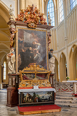 Image showing Cathedral interior Kutna Hora. Czech Republic