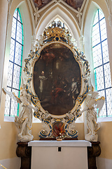 Image showing Cathedral interior Kutna Hora. Czech Republic