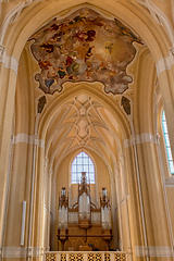 Image showing Cathedral interior Kutna Hora. Czech Republic