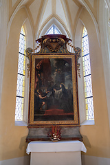 Image showing Cathedral interior Kutna Hora. Czech Republic