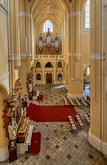 Image showing Cathedral interior Kutna Hora. Czech Republic