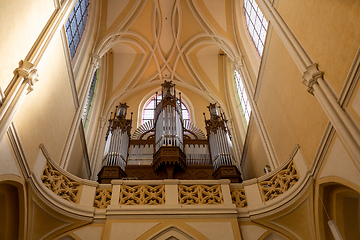 Image showing Cathedral interior Kutna Hora. Czech Republic